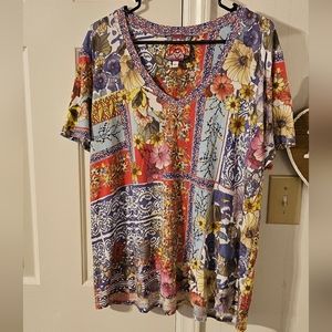 Johnny Was Oversized Tee